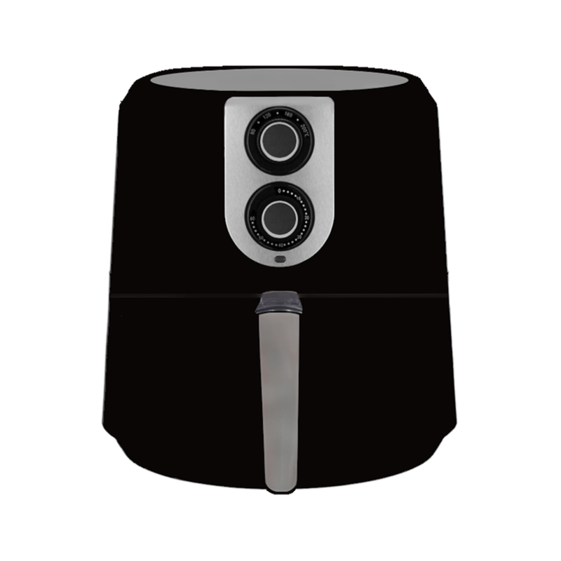 Fritadeira Elétrica Analógica PSGHOME Air Fryer 127V Preto 8L