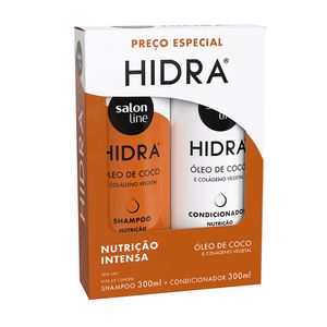 Kit Shampoo + Condicionador SALON LINE Hidra Coco com 300ml Cada