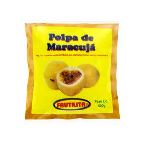 Polpa de Fruta Maracujá FRUTILITA Pacote 500g