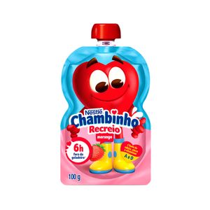 Iogurte NESTLÉ Chambinho Morango pouch 100g