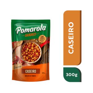 Molho de Tomate POMAROLA Caseiro com Cebolinha Sachê 300g