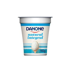 Iogurte Integral Danone Natural Pote 160g