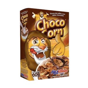 Cereal Matinal Choco Corn ALCAFOODS Chocolate Caixa 60g