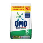 Lava Roupas em Pó OMO Lavagem Perfeita Sanitiza & Higieniza Pacote 2,4kg