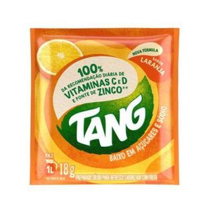 Refresco em Pó TANG Laranja Pacote 18g