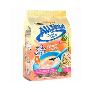 Mingau Cereal Infantil ALLNUTRI Arroz e Aveia Pacote 600g