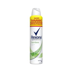 Desodorante Aerosol Tamanho Econômico REXONA Antitranspirante Bamboo e Aloe  200ml