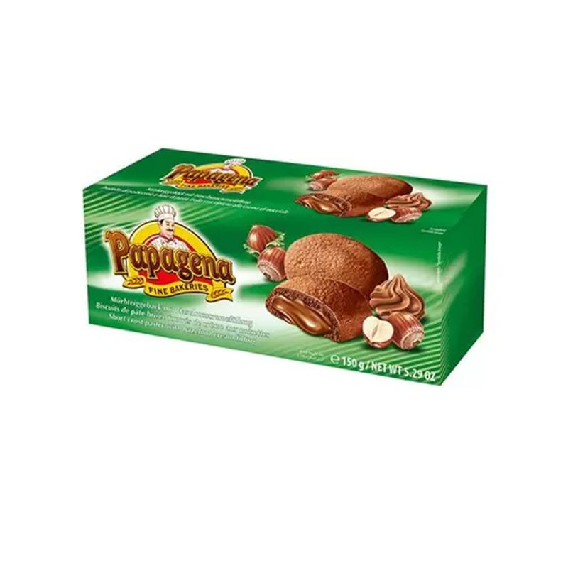Biscoito Cookies Papagena com Creme de Avelã Caixa 130g