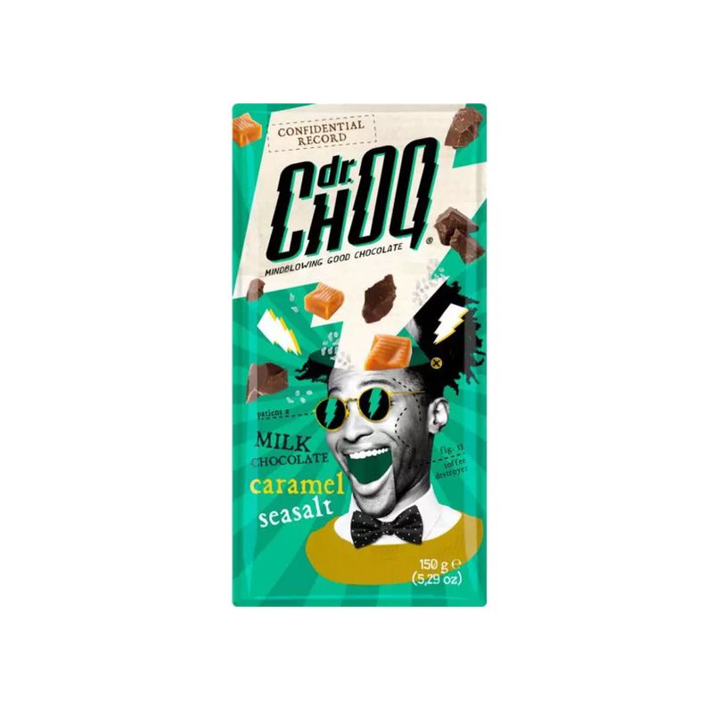 Chocolate em Barra Dr. Choq Milka Caramelo Tablete 150g