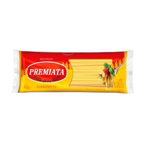 Macarrão PREMIATA Espaguete pacote 400g