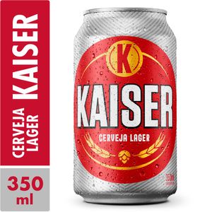 Cerveja Pilsen KAISER Lata 350ml