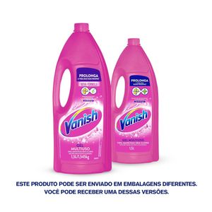 Tira Manchas em Gel VANISH Multiuso roupas coloridas 1,5L