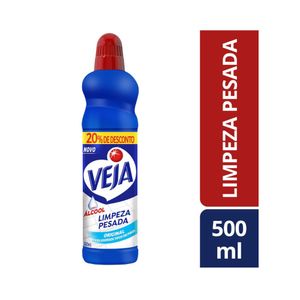 Limpador VEJA Limpeza Pesada com Álcool Original 20% de Desconto 500ml