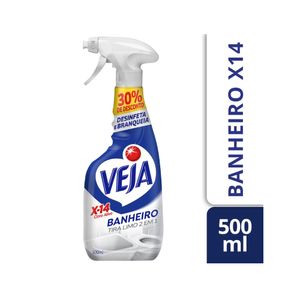 Limpador Banheiro VEJA Tira Limo X-14 Pulverizador 30% de desconto borrifador 500ml