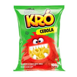 Salgadinho KRUG Cebola Assado Pacote 100g