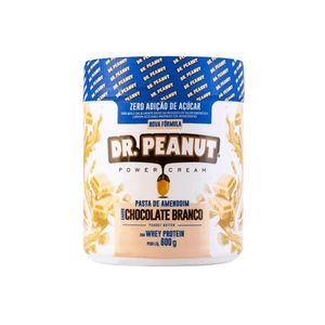 Pasta de Amendoim Zero Açúcar Dr. Peanut Sabor Avelã Pote 600g