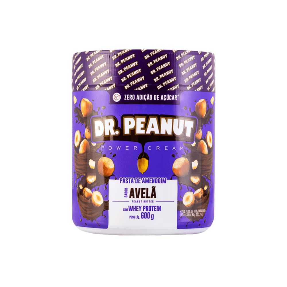 Dr. Peanut Avelã 600 gr + Red Bull Zero Açúcar 250 ml