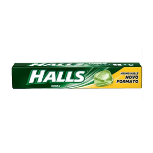 Freegells Halls Sabor Menta Embalagem 28g