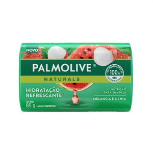 Sabonete em Barra PALMOLIVE Hidratação Refrescante Melancia e Lichia 85g