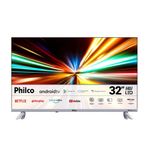 Smart TV PHILCO 32" Led Android Bluetooth, Globo Play,Youtube