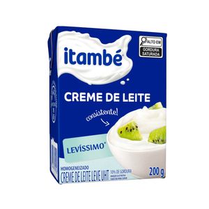 Creme de Leite Levíssimo ITAMBÉ Caixa 200g