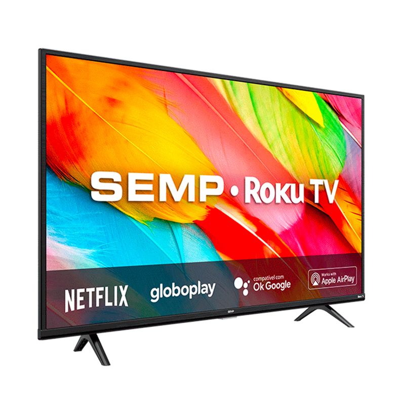 Smart-TV-SEMP-43-R6500-Led-HD-Roku-Wifi-HDMI-USB-Preta-2