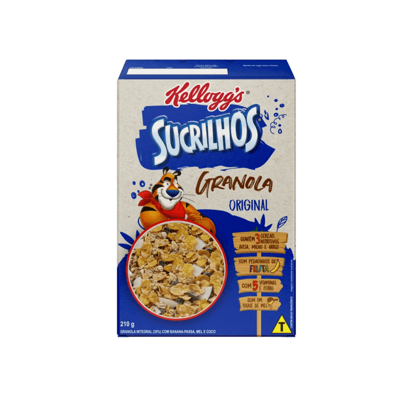 Granola Kellogg's Sucrilhos Sabor Original Caixa 210g