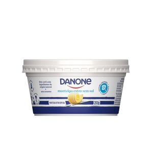 Manteiga sem Sal DANONE Pote 200g