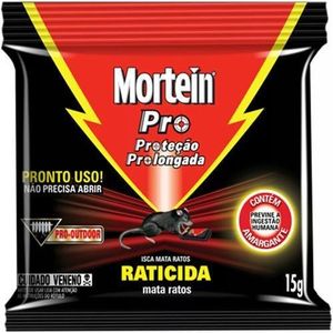 Inseticida Isca Mortein Rod Mata Rato Embalagem 15g