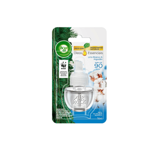 Refil para Difusor Elétrico Bom Ar Lirio Branco e Algodão Refil 16ml