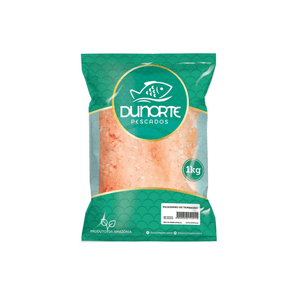 Picadinho de Peixe Tambaqui Dunorte Pescados Embalagem 1kg