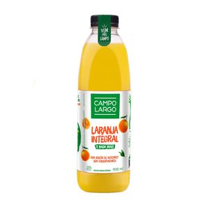 Suco Integral CAMPO LARGO Laranja Garrafa 900ml