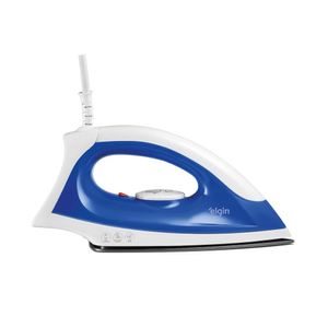 Ferro de Passar a Seco ELGIN Iron Force Branco e Azul 1un