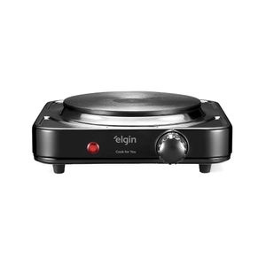Fogão Elétrico Portátil de Mesa ELGIN Preto 1 Boca 1un