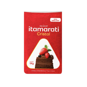 Açúcar Cristal Branco Itamati Embalagem 1kg