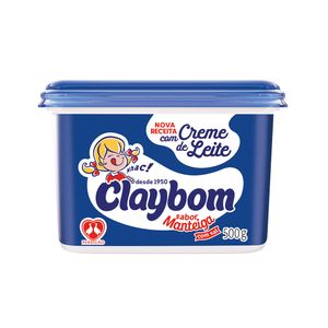 Margarina Manteiga com Sal Claybom Pote 500g