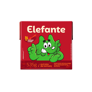 Extrato de Tomate Elefante Caixa 535g