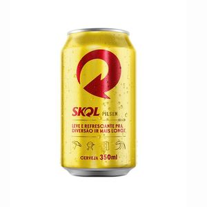 Cerveja Skol Pilsen Lata 350ml