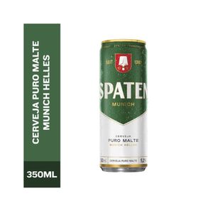 Cerveja SPATEN Puro Malte Lata 350ml