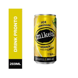 Bebida Mista MIKE'S Hard com Vodka e Limão Lata 269ml