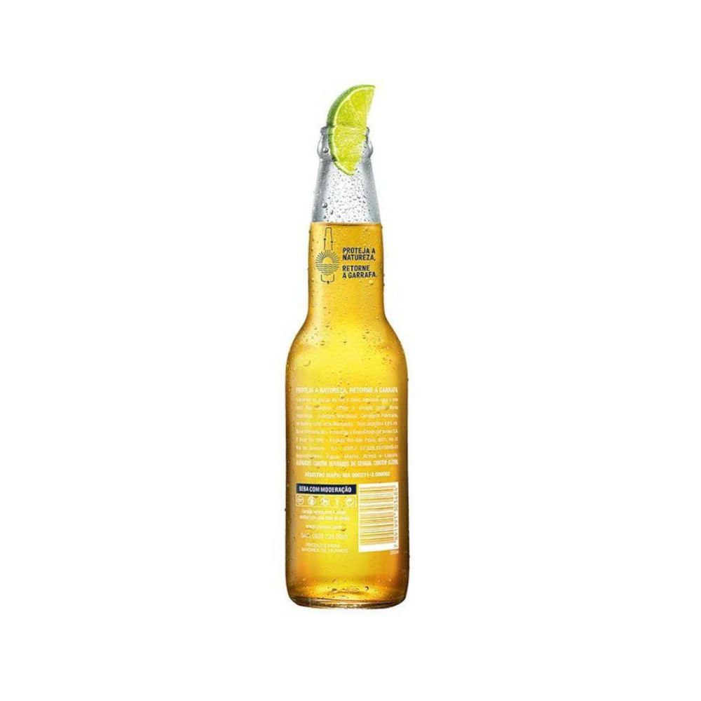 Cerveja Pilsen CORONA Extra Long Neck 330ml Nova Era