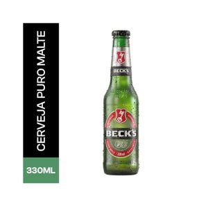 Cerveja German Lager Puro Malte BECK'S Long Neck 330ml