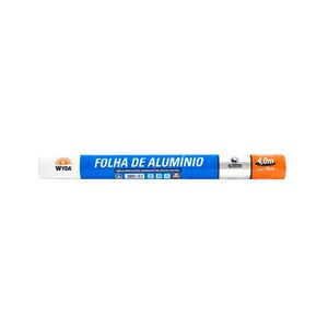 Folha de Alumínio WYDA Rolo 4mx45cm