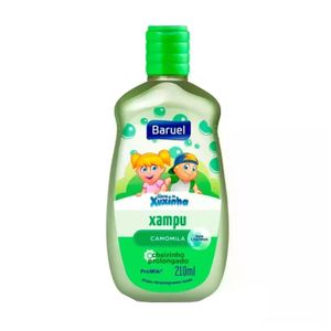 Shampoo infantil TURMA DA XUXINHA Camomila Xampu Frasco 210ml