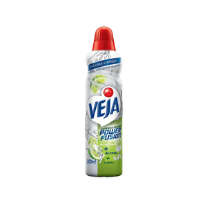 Limpador Limpeza Pesada Veja com Bicarbonato e Álcool Limão Power Fusion Embalagem 500ml