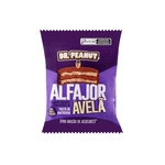 Alfajor com Whey e Pasta de Amendoim Dr Peanut Sabor Avelã Embalagem 55g