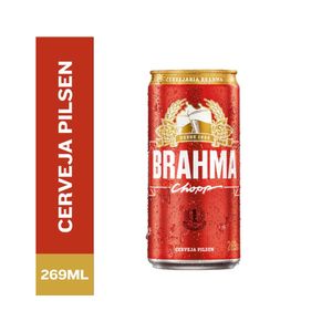 Cerveja Brahma Chopp Pilsen Lata 269ml