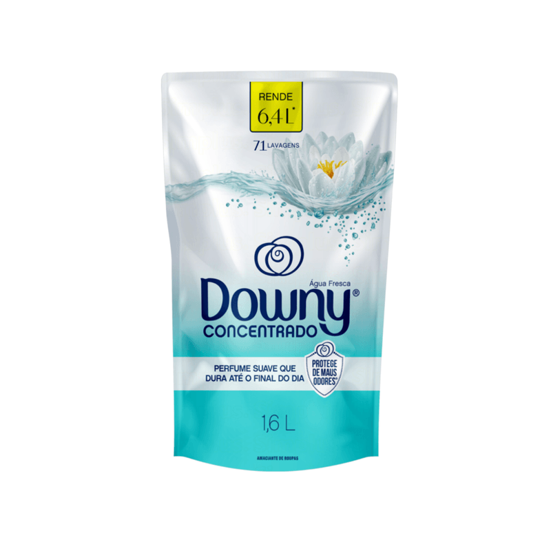 Amaciante Concentrado Downy Aguá Fresca Embalagem 1,6L