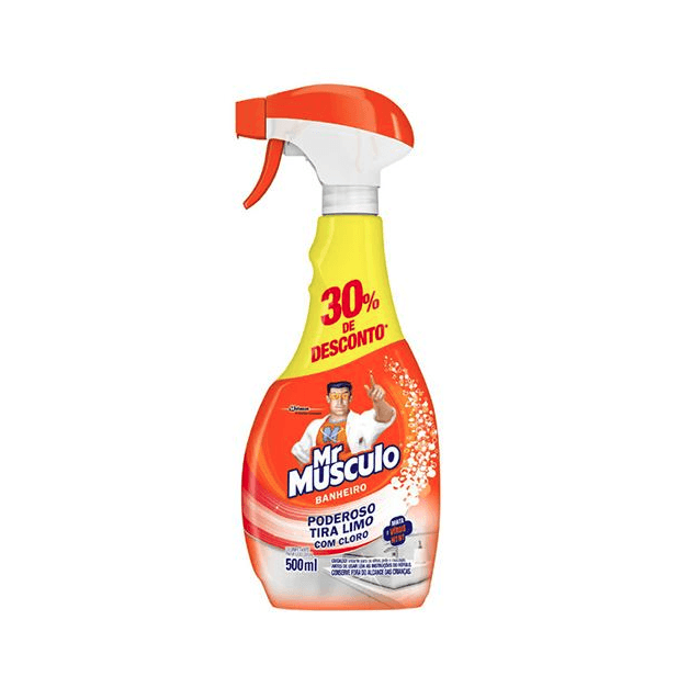 Limpador Limpa Limo MR. MÚSCULO Aparelho 500ml