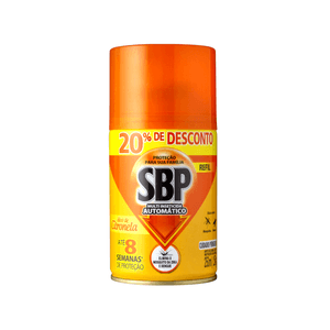 SBP Multi Inseticida Automático Refil Citronela 250 ml Embalagem Econômica